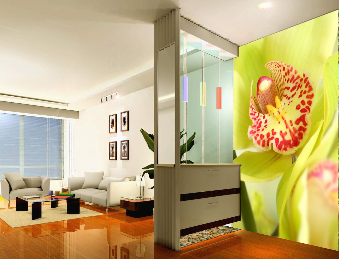 Flaming Flower Wallpaper AJ Wallpaper