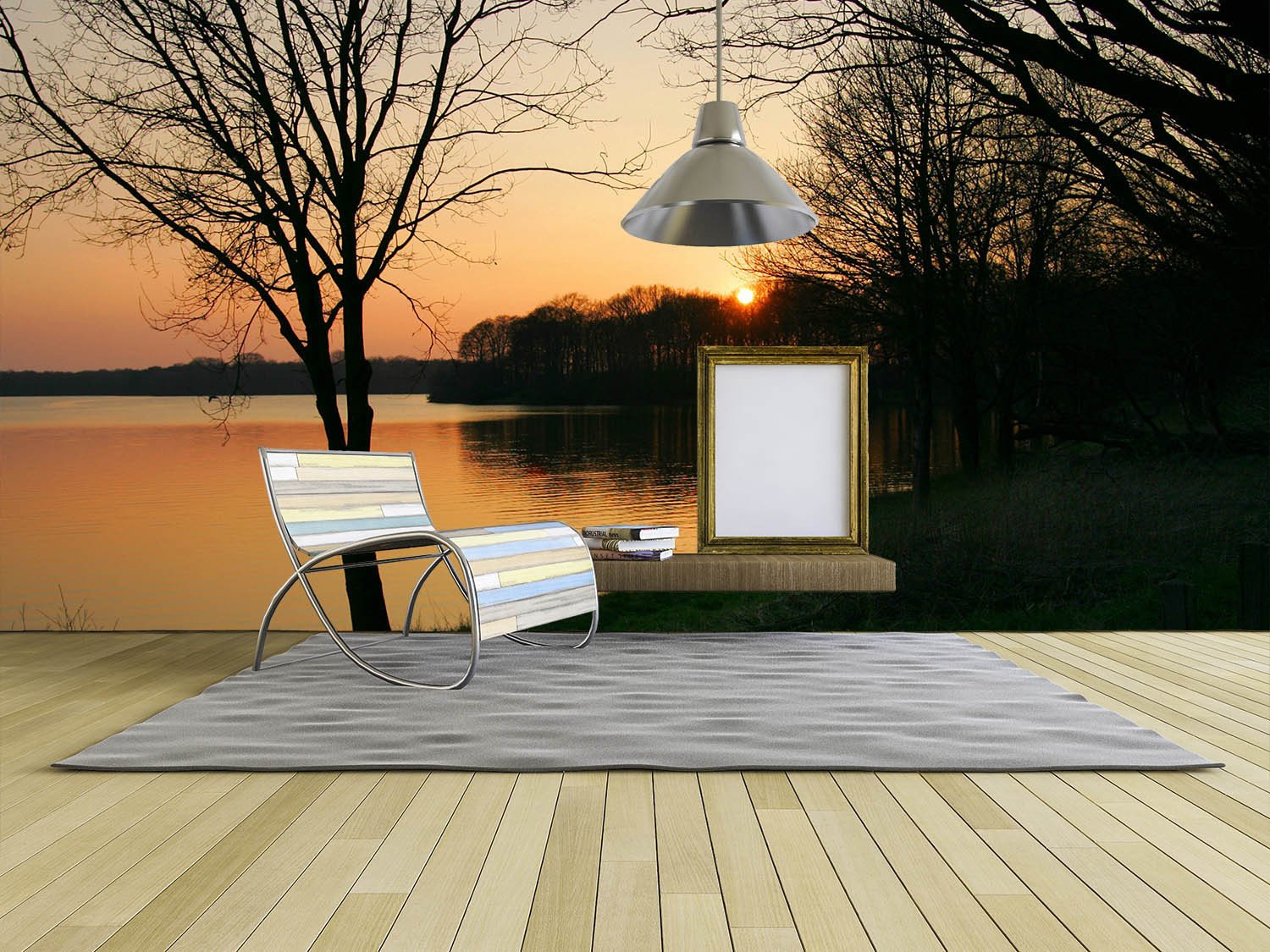 Sunset Scenery 1 Wallpaper AJ Wallpaper