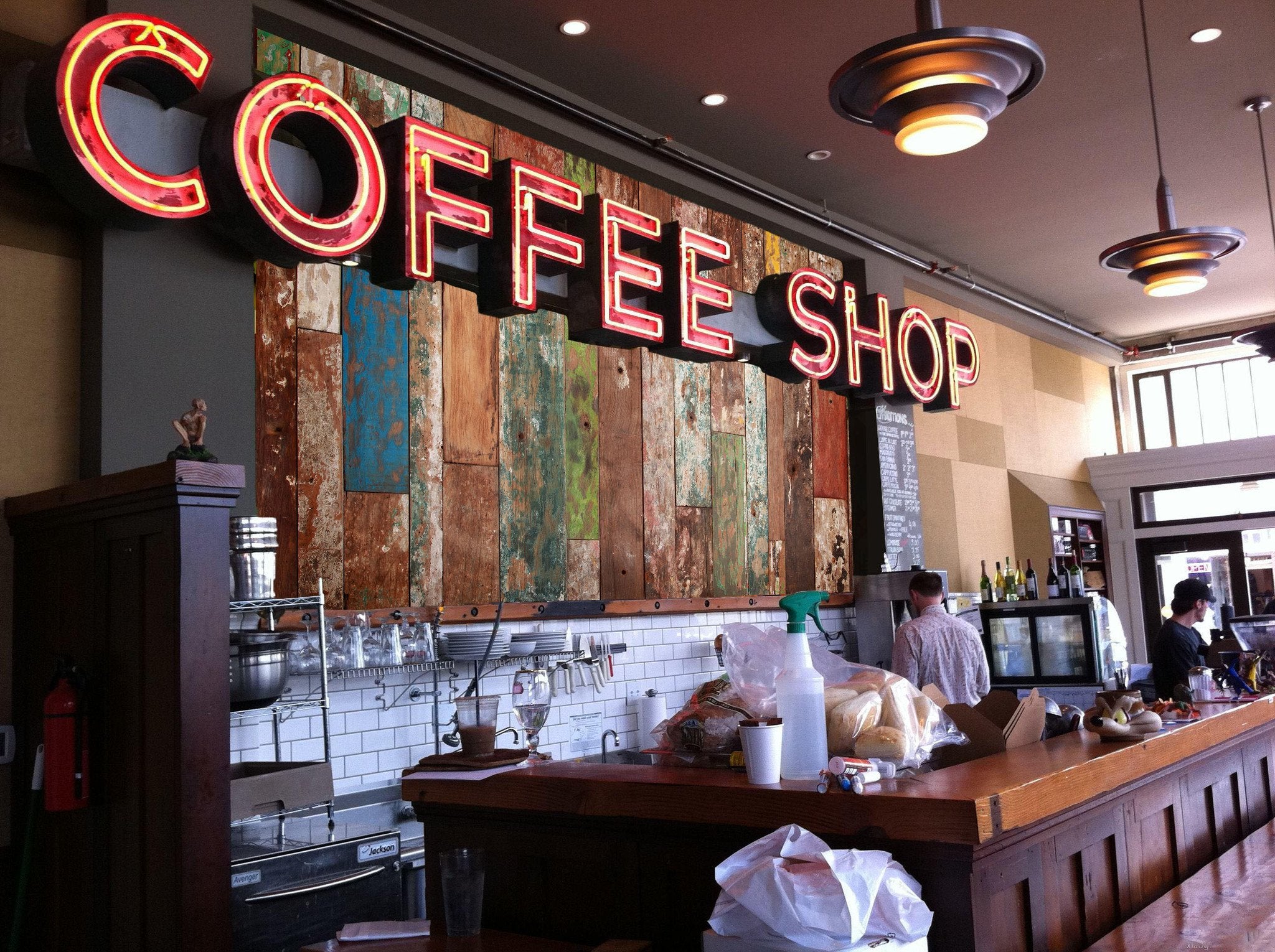 Various Lengths Boards Wallpaper AJ Wallpaper