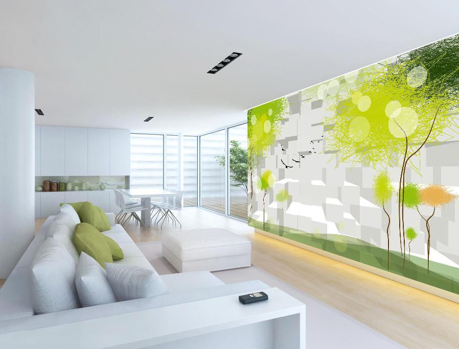 3D Painting Spring Tree 2 Wallpaper AJ Wallpapers