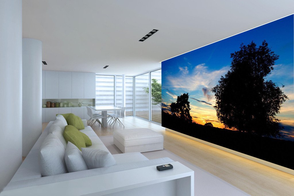 Blue Sky And Trees 7 Wallpaper AJ Wallpaper 1