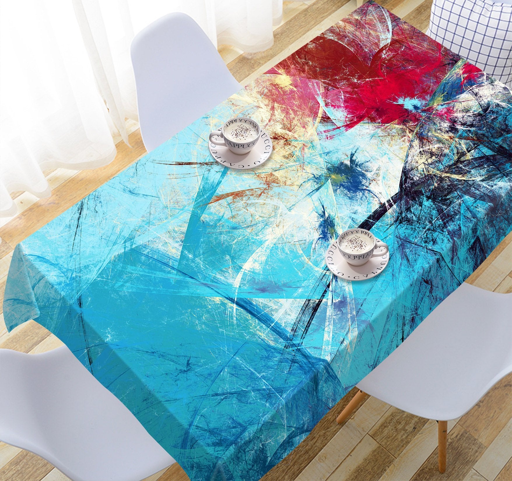 3D Abstract Scratches 28 Tablecloths Wallpaper AJ Wallpaper