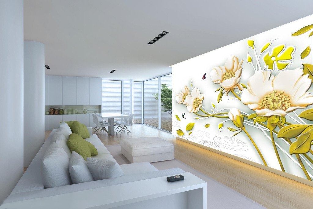 Pure White Flower 82 Wallpaper AJ Wallpaper 1