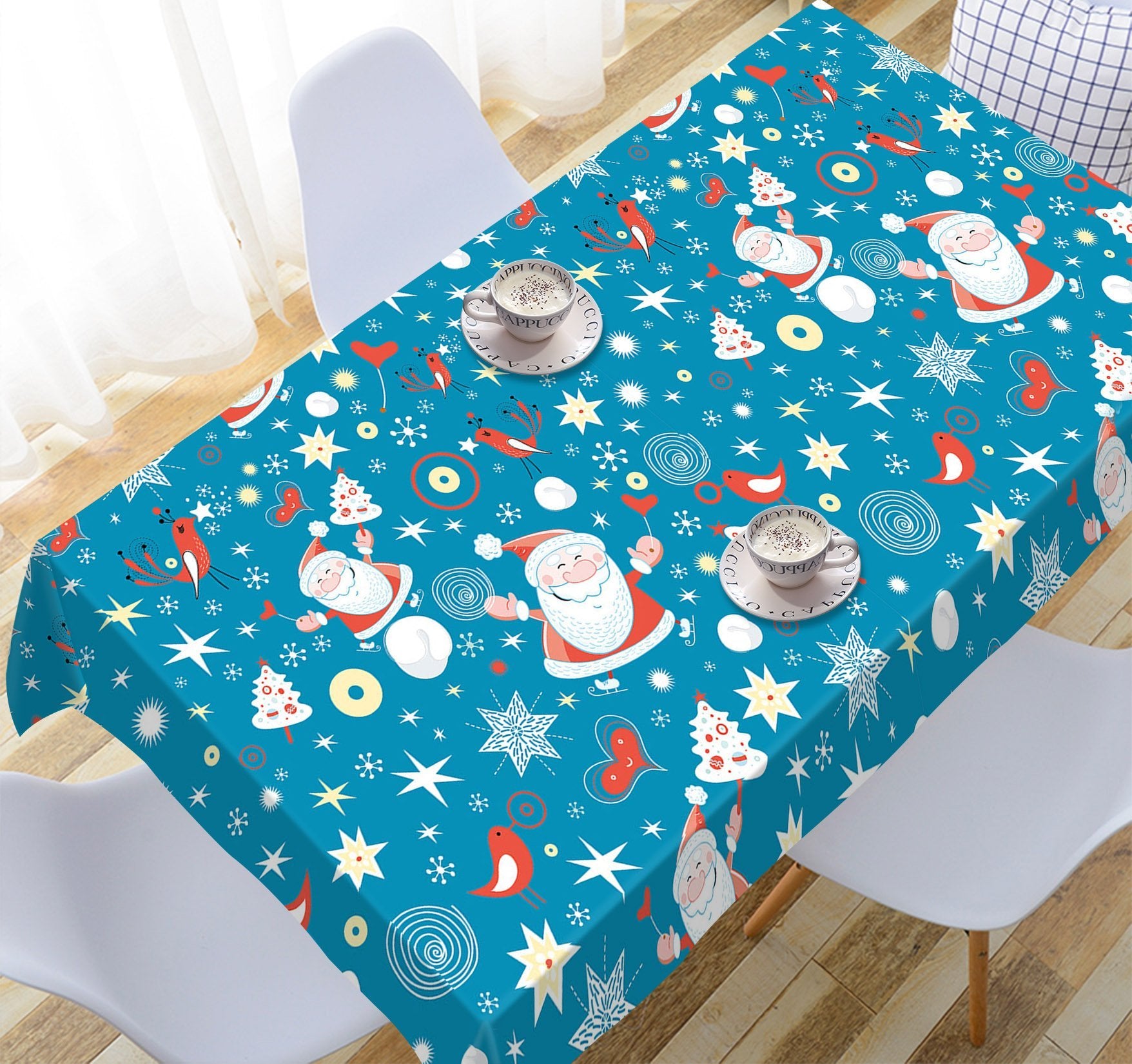 3D Cartoon Old Man 39 Tablecloths Tablecloths AJ Creativity Home