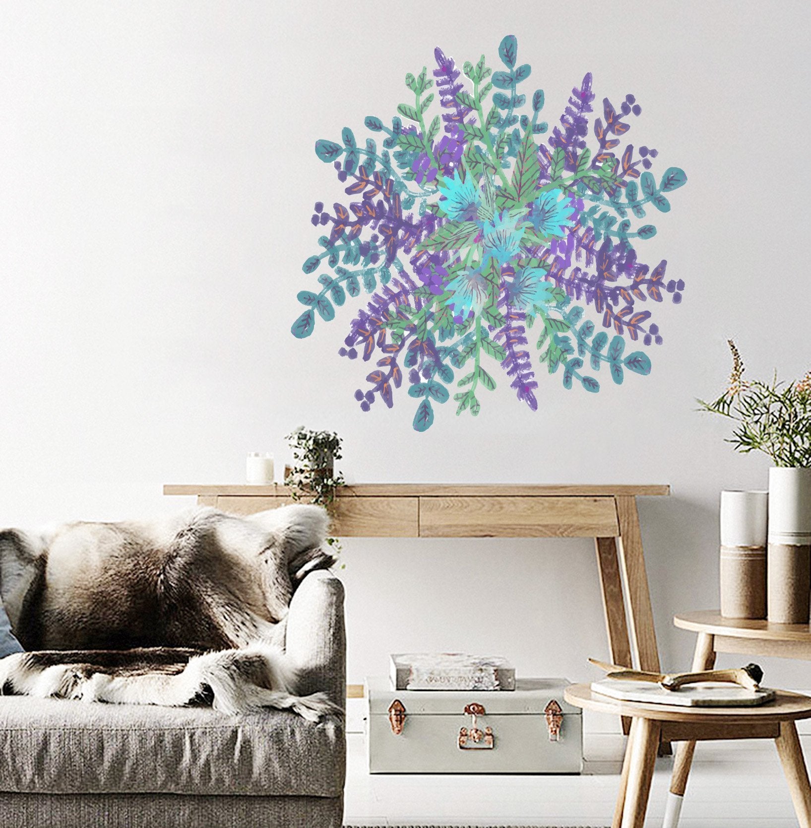 3D Doodle Different Leaves 139 Wall Stickers Wallpaper AJ Wallpaper