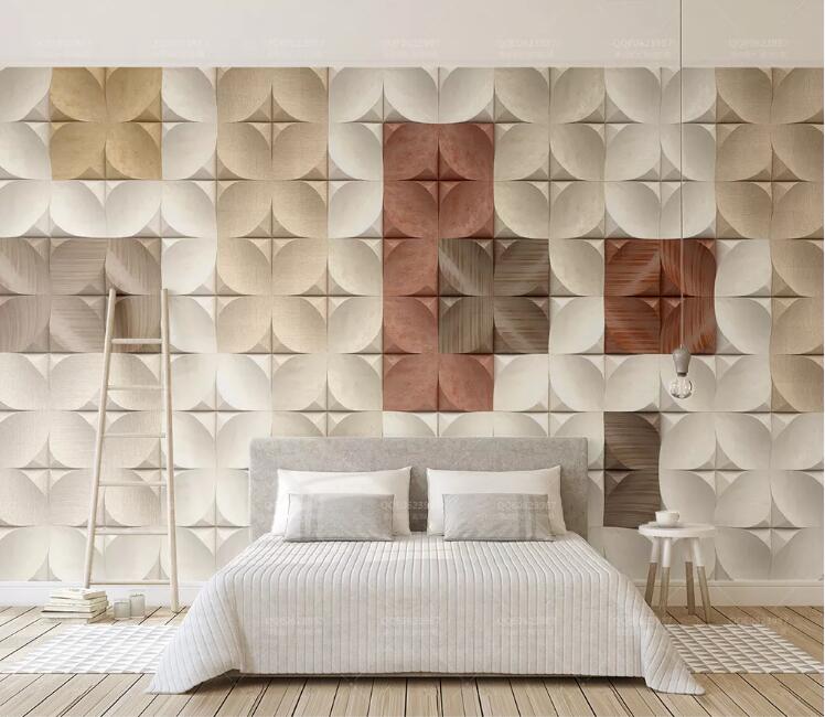 3D Color Pattern WC225 Wall Murals