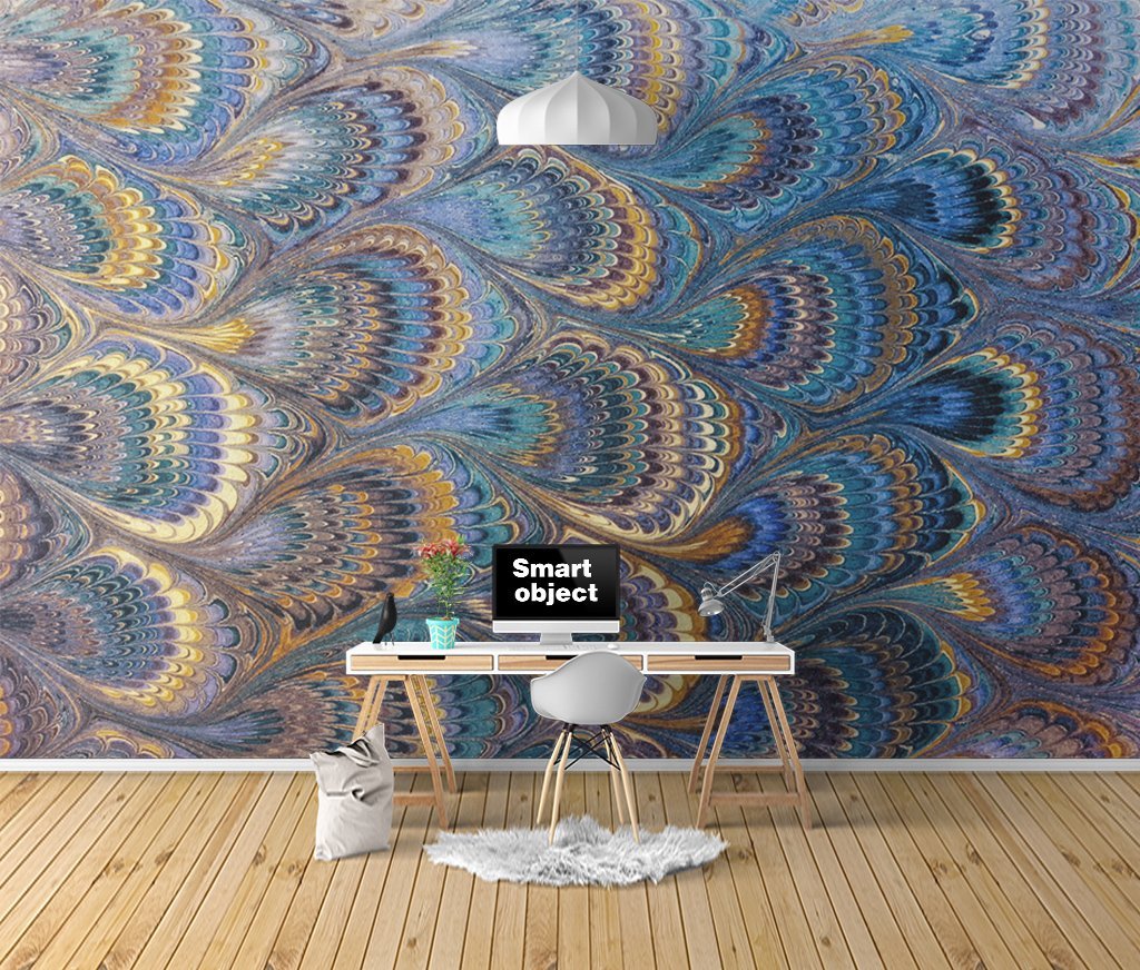 3D Feather 434 Wall Murals Wallpaper AJ Wallpaper 2