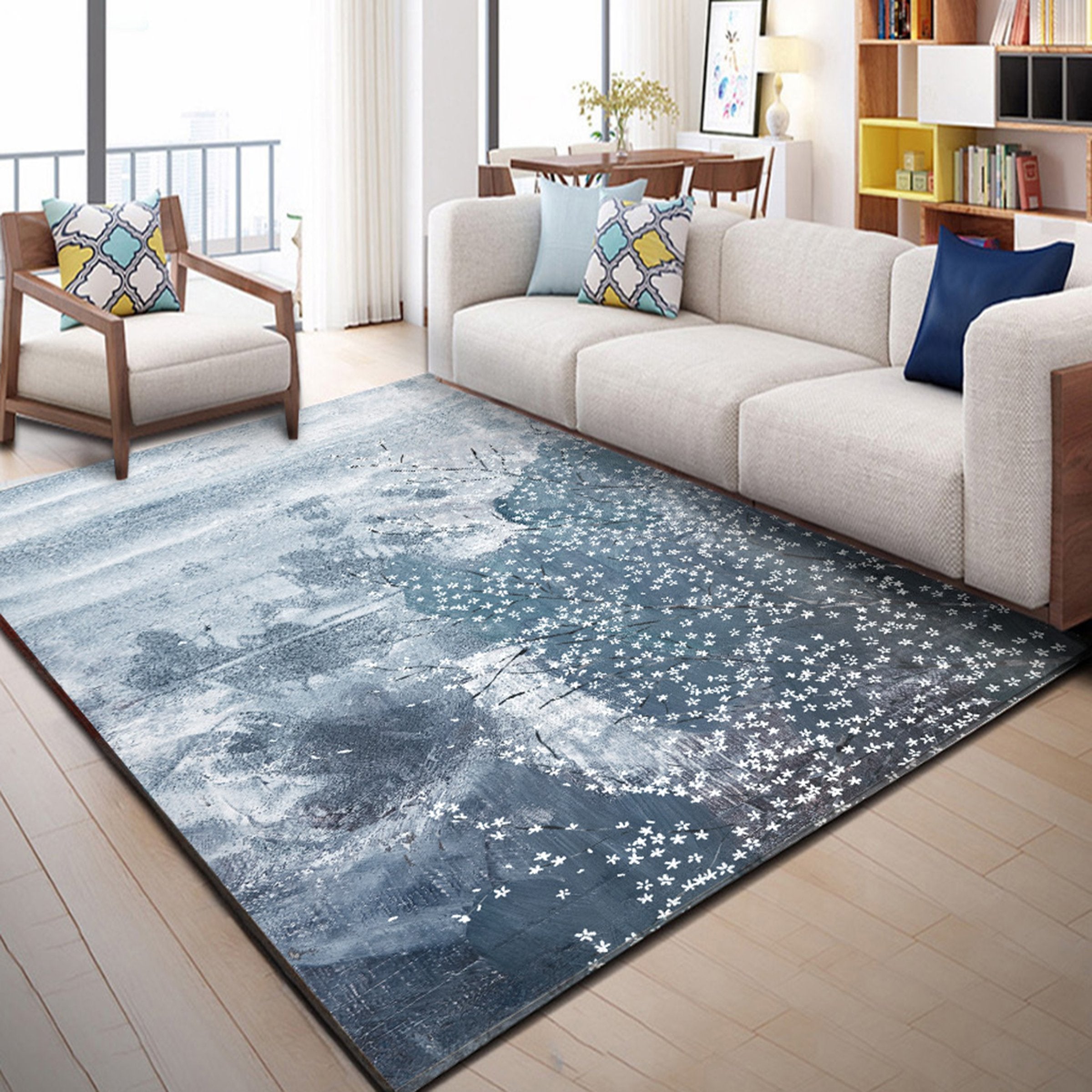 3D Plum Tree WG234 Non Slip Rug Mat Mat AJ Creativity Home