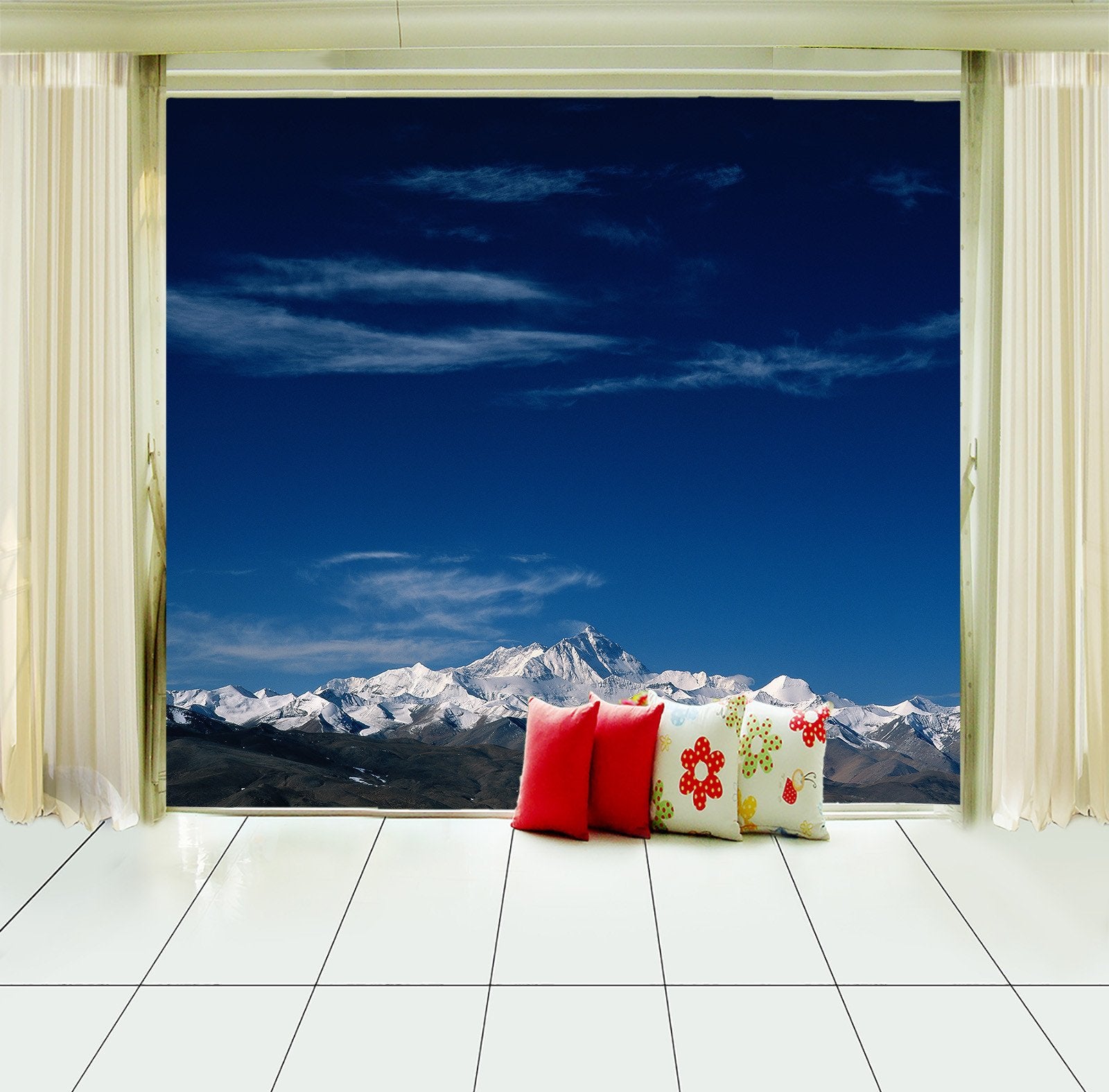 Snow-Capped Mountains Wallpaper AJ Wallpaper