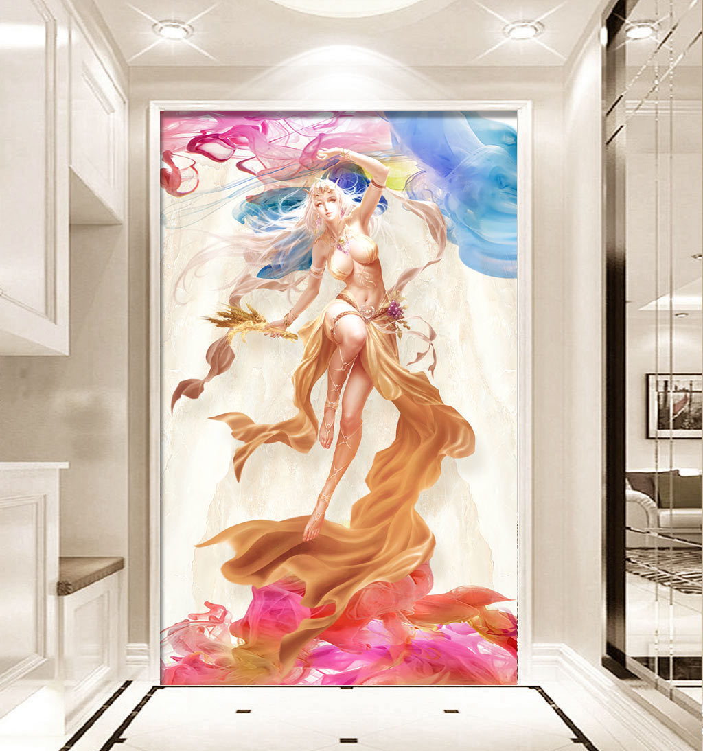 3D Beauty Painting WG165 Wall Murals