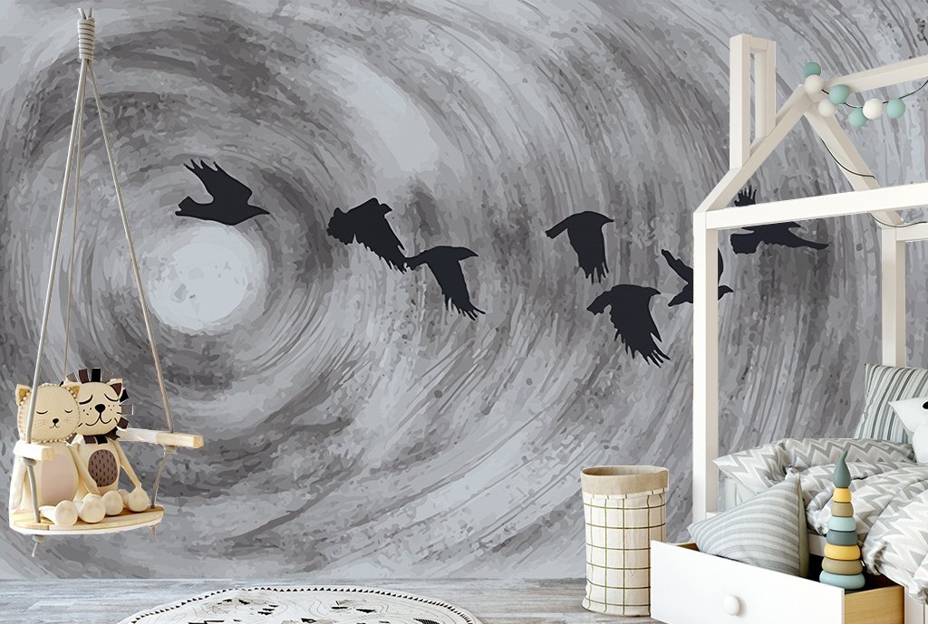 3D Flying Bird 212 Wall Murals Wallpaper AJ Wallpaper 2