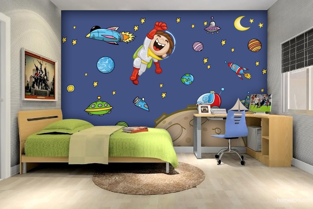 3D Night Starry Sky 188 Wall Murals Wallpaper AJ Wallpaper 2