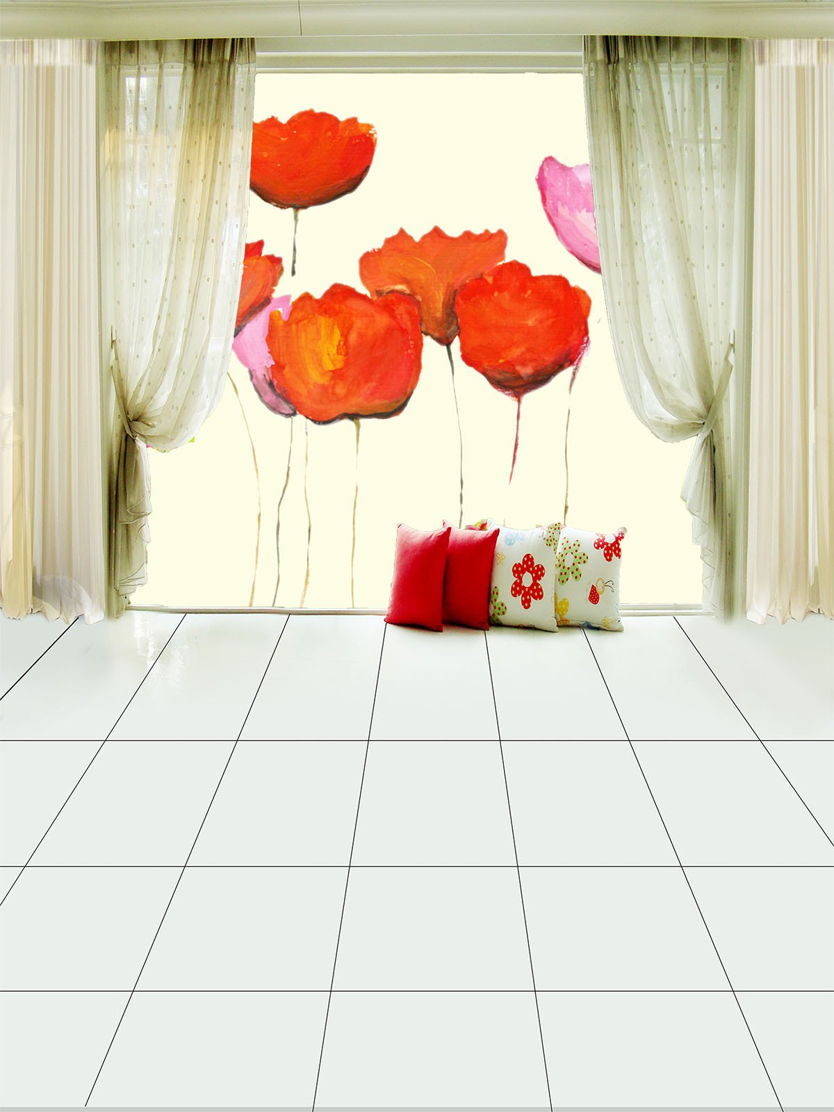 Flowers Painting 1 Wallpaper AJ Wallpaper