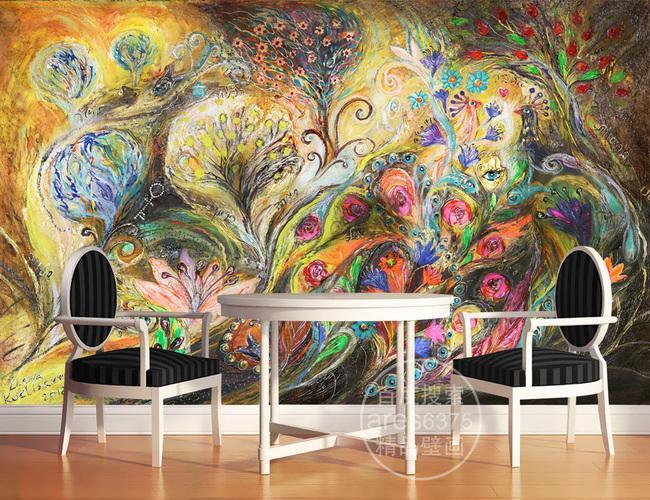 3D Abstract Splash Painting 225 Wall Murals Wallpaper AJ Wallpaper 2