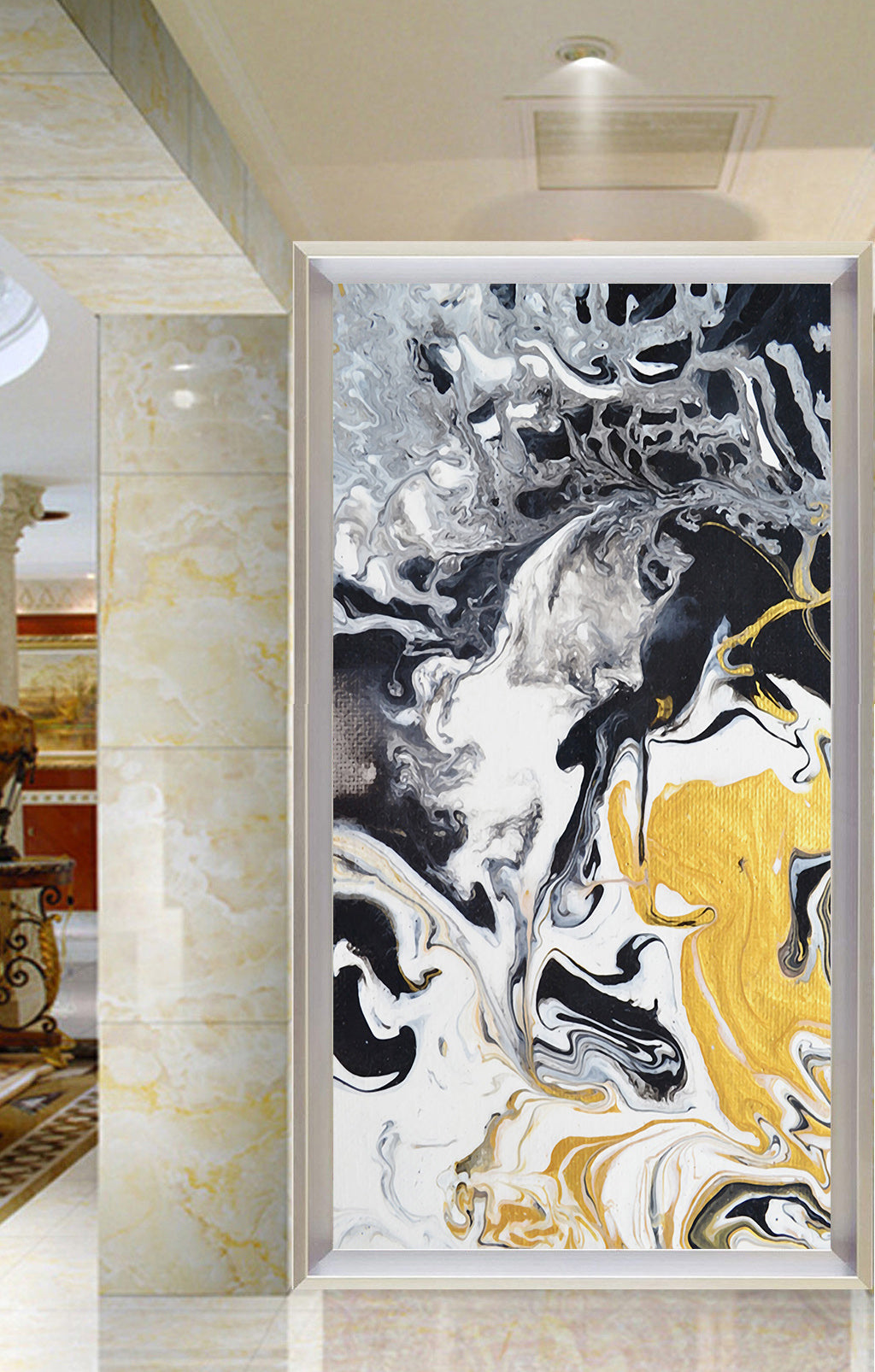 3D Abstract Ink WG060 Wall Murals