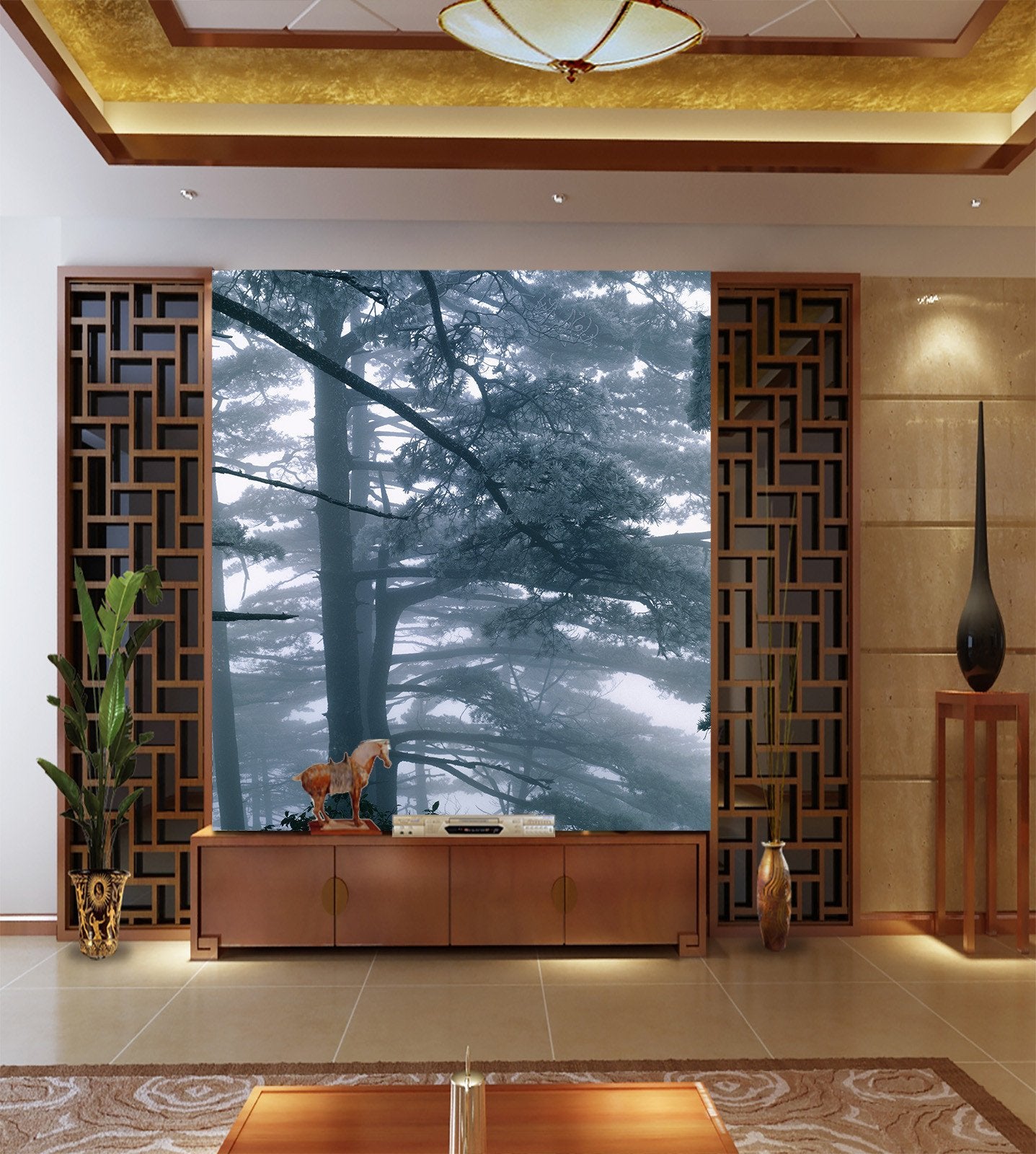 Fir Trees 1 Wallpaper AJ Wallpaper