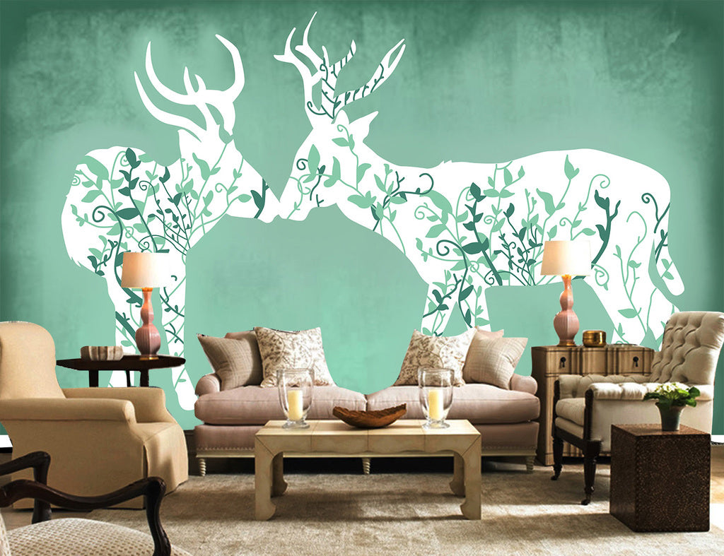 3D Invisible Deer WG171 Wall Murals