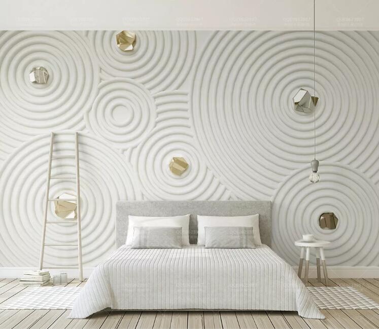 3D Carving Circle WC194 Wall Murals