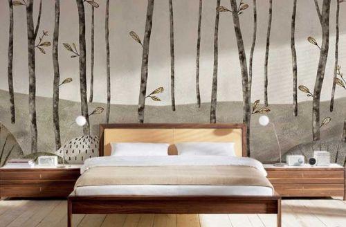 Young Trees Wallpaper AJ Wallpaper