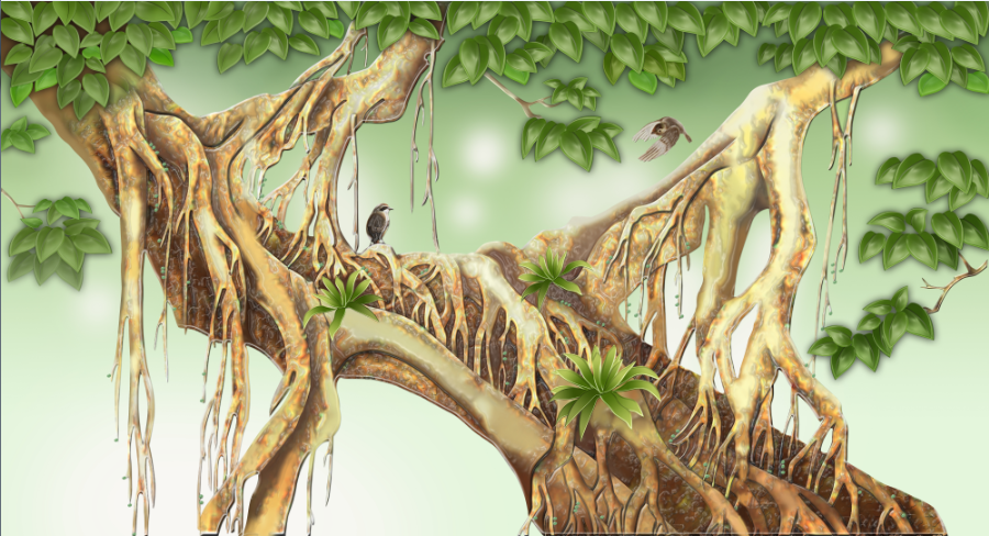 Beautiful Roots Wallpaper AJ Wallpaper 2