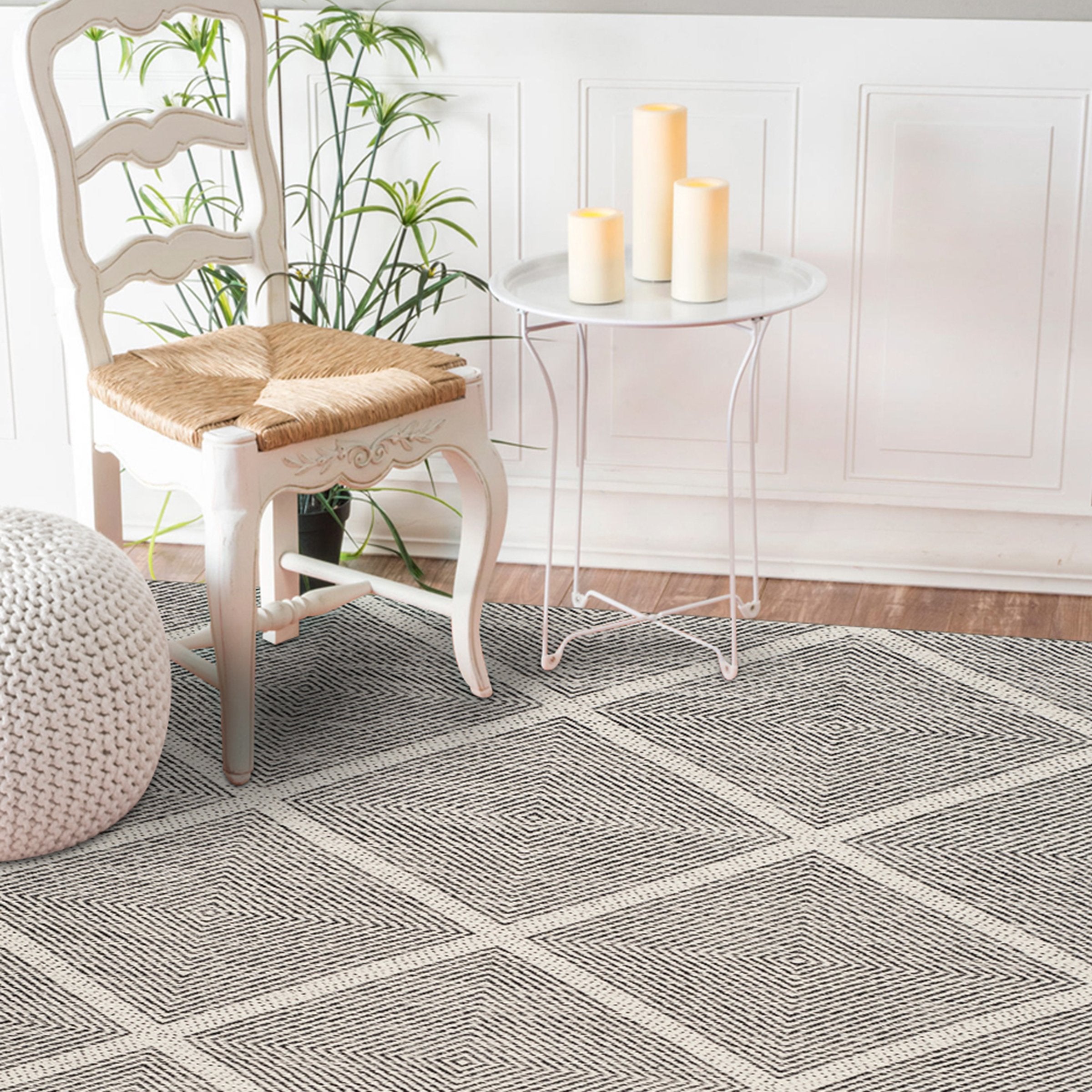 3D Mud Stripes WG185 Non Slip Rug Mat Mat AJ Creativity Home