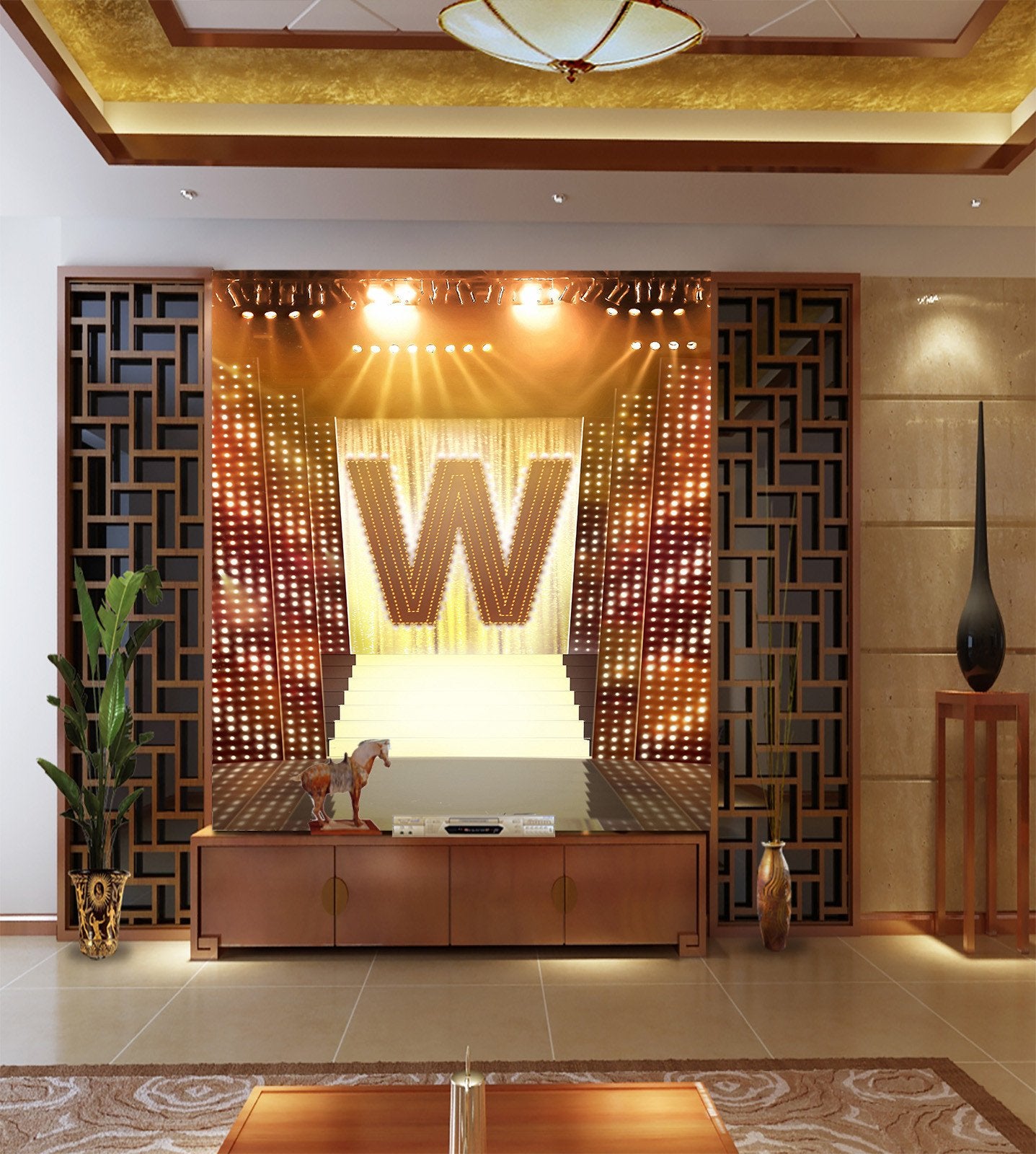 Dazzling Stage Wallpaper AJ Wallpaper