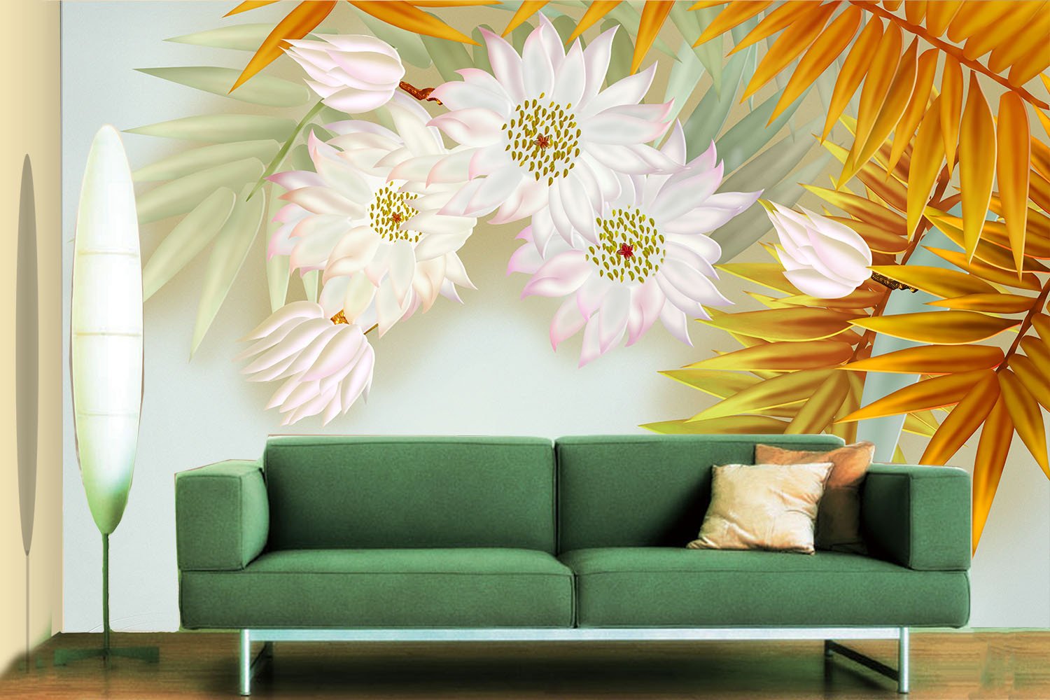 Pure Pink Flowers Wallpaper AJ Wallpaper 2