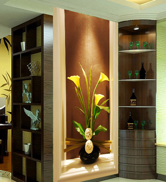 Beautiful Flowers Vase Wallpaper AJ Wallpaper