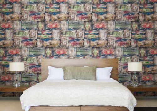 Colorful Rectangular Array Wallpaper AJ Wallpaper