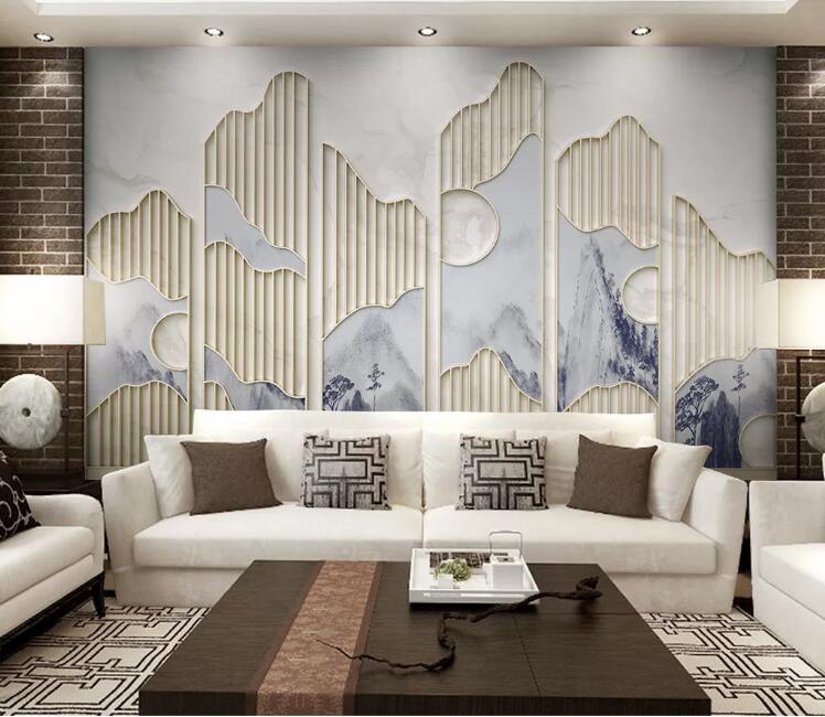 3D Golden Valley WC167 Wall Murals