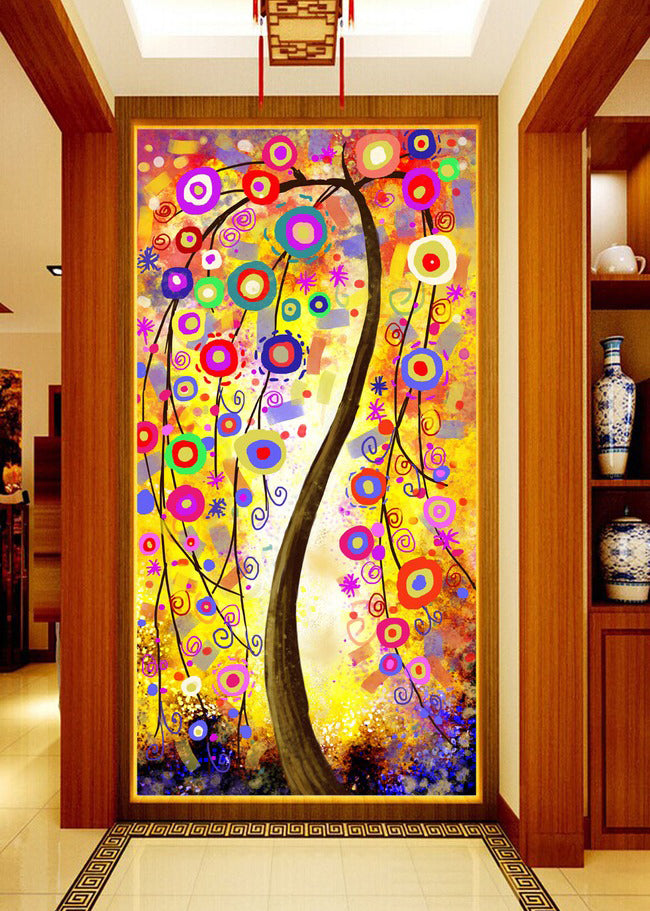 3D Colorful Circle WG130 Wall Murals