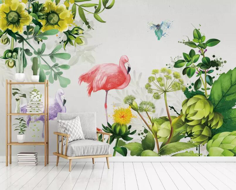 3D Cute Animal WG15 Wall Murals Wallpaper AJ Wallpaper 2