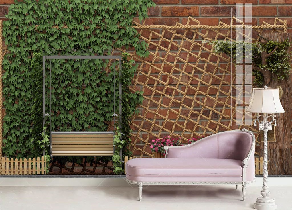 3D Plant Climbing Wall 708 Wall Murals Wallpaper AJ Wallpaper 2