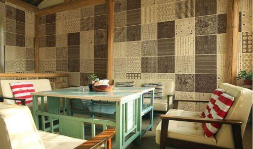 Square Lines Wallpaper AJ Wallpaper