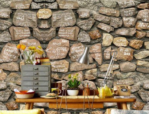 Text Stones Wallpaper AJ Wallpaper