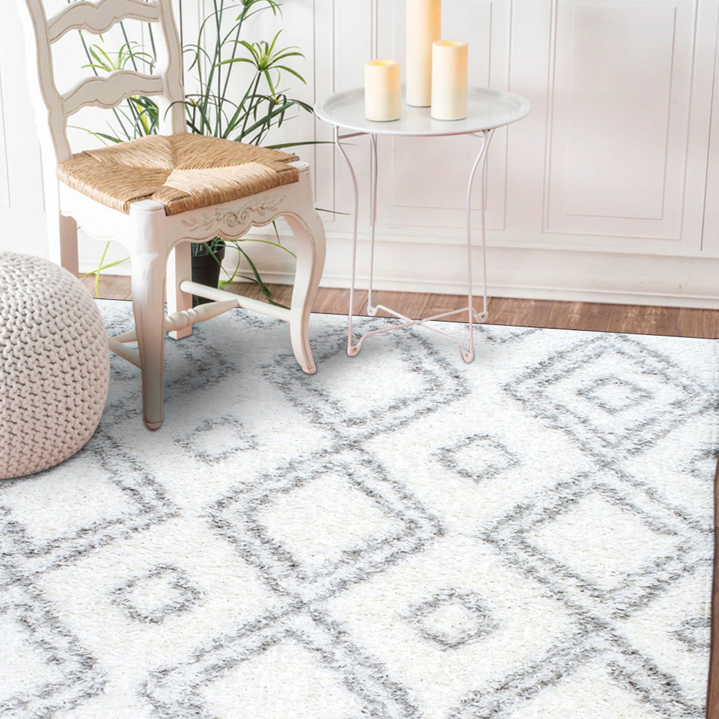 3D Gray Geometry WG027 Non Slip Rug Mat Mat AJ Creativity Home