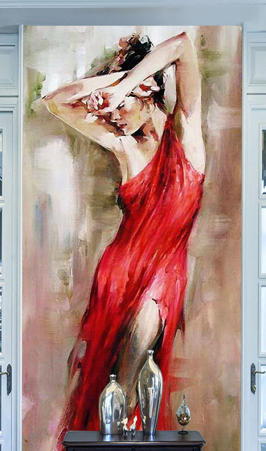 3D Painted Lady 560 Wall Murals Wallpaper AJ Wallpaper 2