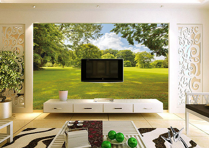 Green Lawn Wallpaper AJ Wallpaper