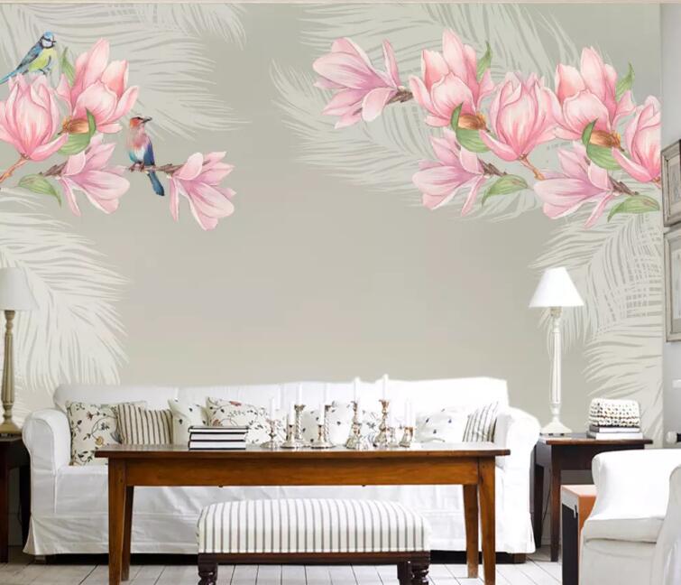 3D Peach Blossom WG82 Wall Murals Wallpaper AJ Wallpaper 2