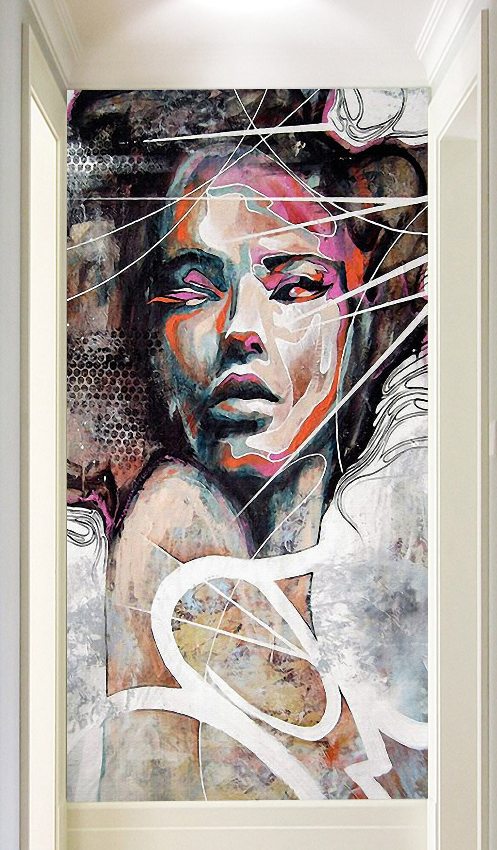 3D Styling Girl WG053 Wall Murals