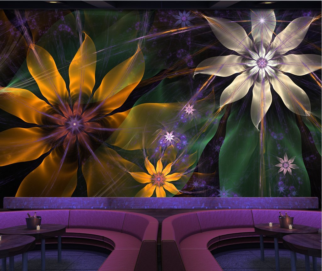 3D Flower 171 Wall Murals Wallpaper AJ Wallpaper 2