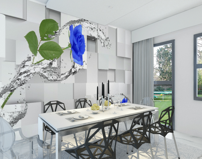 Blue Rose Wallpaper AJ Wallpaper