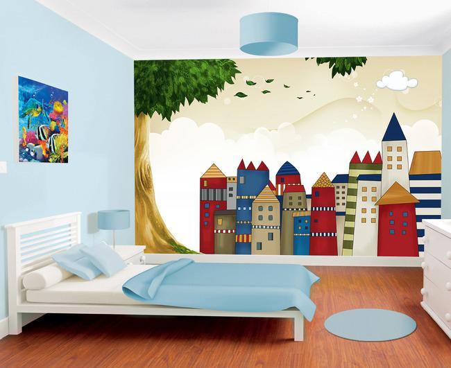 3D Castle 604 Wall Murals Wallpaper AJ Wallpaper 2