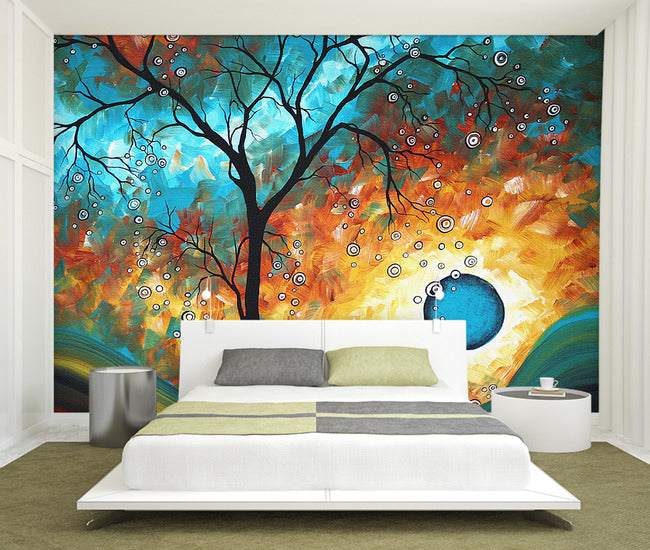 3D Tree Painting WG168 Wall Murals