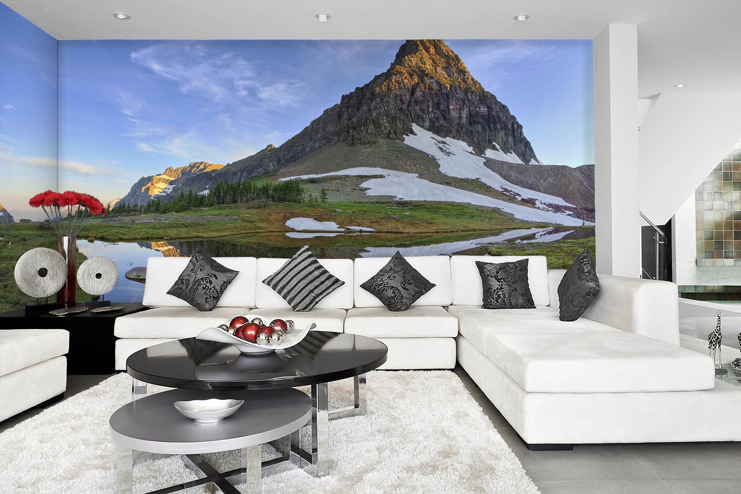 Snow Melting Lake Wallpaper AJ Wallpaper