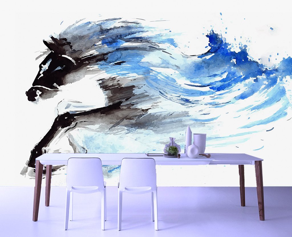 3D Art Horse 317 Wall Murals Wallpaper AJ Wallpaper 2