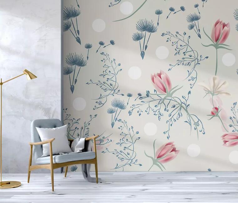 3D Flower Dandelion WG35 Wall Murals Wallpaper AJ Wallpaper 2
