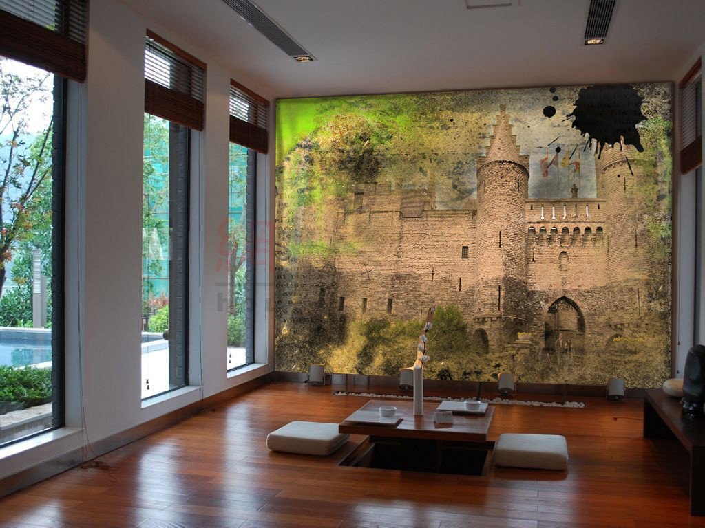 Heavily Ffortified Castle Wallpaper AJ Wallpaper