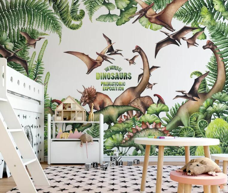 3D Brontosaurus WG1099 Wall Murals