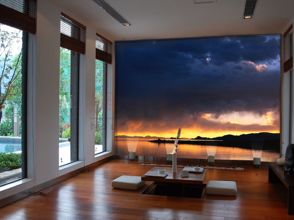 Rosy Sunset Wallpaper AJ Wallpaper